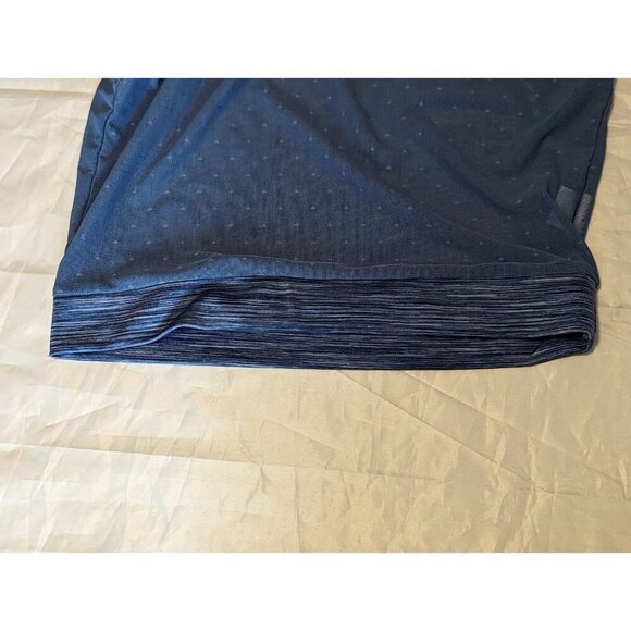 Zyia Active Women's Size Medium Mesh Cropped Blue Tank - Picture 5 of 12